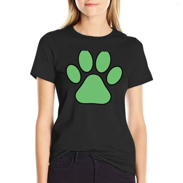 Camiseta verde da pólo feminina camisetas fofas camisetas estampas de animais para meninas lamas linhas de camisetas