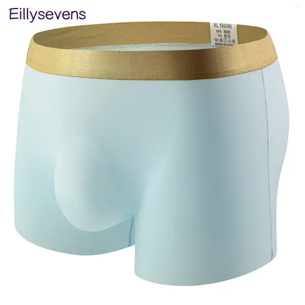 Underpants 1pcs uomini pugili di biancheria da fuoco sexy traspiranti Phnom Penh Mens Body Maschio comodo