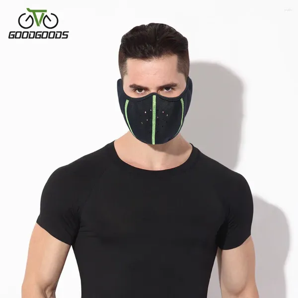 Велосипедные шапки падают!Herobiker Motorcycle Gace Mask Mask Wind -Проницательность зимнего теплового флиса мотополовое сноуборд велосипед