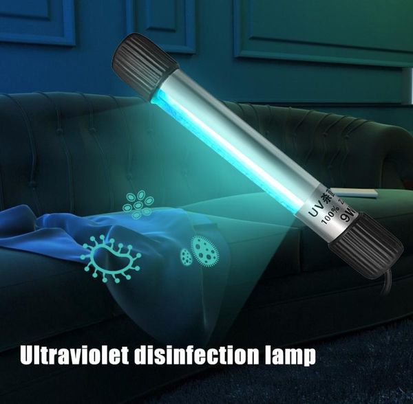 Taşınabilir UV Sterilizatör Işık Tüpü Su geçirmez Dezenfeksiyon Lambası Çubuk Sopa Ultraviyole Sermisidal Işık Ev Yatak Odası FFA36703917381