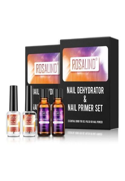 Kit per nail art bx0f 15ml Primer naturale professionale e disidratatore Prep Set Poluto luminoso a secco ad aria rapida a lunga durata per la casa fai -da -te3464771