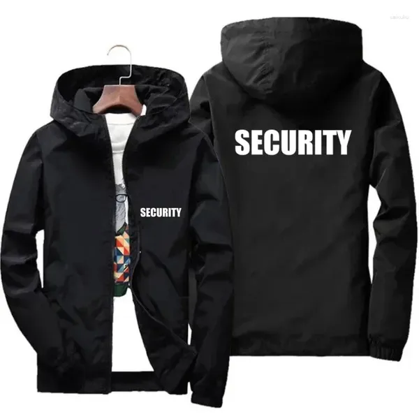 Herrenjacken Reißverschluss Jacke Haut Kleidung Swat Sicherheit Windbreaker Parka Windproof männlicher Plus -Size -Mantel 2024 Feder und Herbst