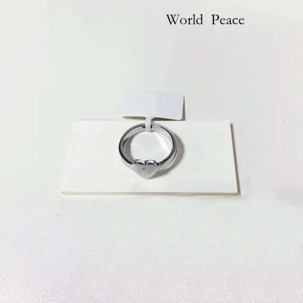 Louiseviutio дизайнерские ювелирные украшения Love Ring Ring Band Rings для мужчин и женщин