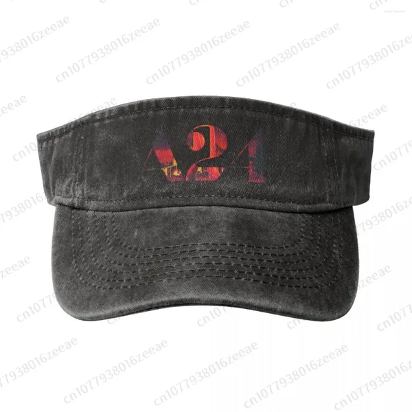 BERETS X - A24 LOGO Fashion Cotton Baseball Cap Summer Uomini traspiranti Donne regolabile Sun Hat