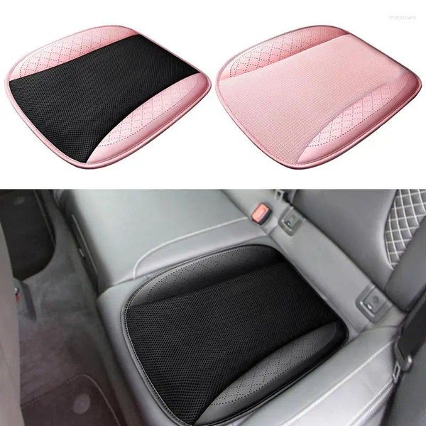 Capas de assento de carro 5w 10w verão respirável gelo seda almofada de seda com porta USB Durável Confronto confortável Acessórios automáticos da almofada de refrigeração