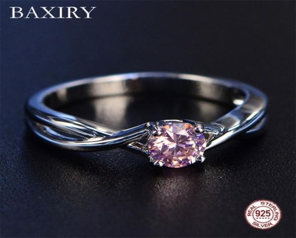 Trendy Gemstones Amethyst Silber Ring Blue Sapphire Ring Silber 925 Schmuck Aquamarin Ringe für Frauen Verlobungsringe 4678437