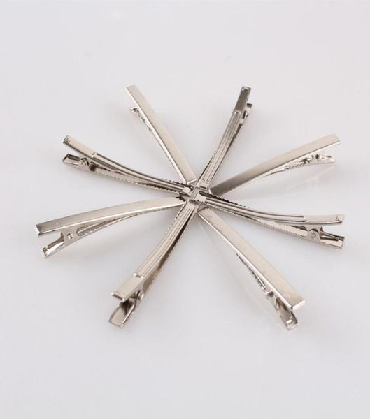 200pcslot 47mm Prong Metal Alligator Cabinetes Cabelo Cabelo Cabelo Cabelo de Cabelos Capinhas Para Moman Facinator Hat Hat Hair Acessórios F3751509