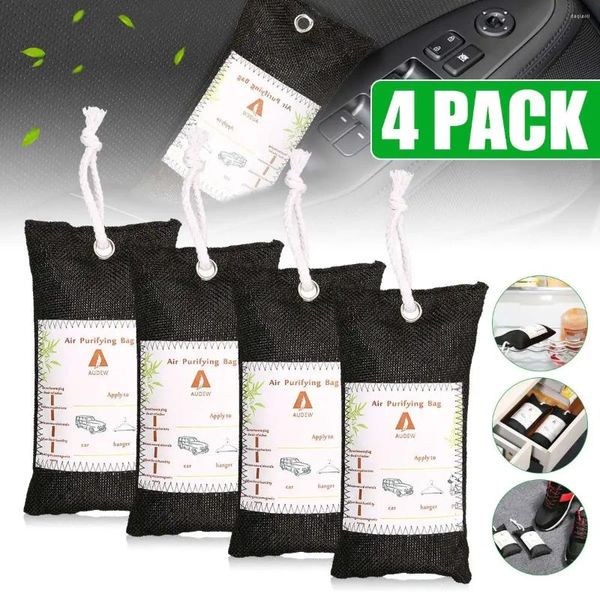 Bolsa de purificação de ar de bambu Bolsas de carvão para umidade fresca de purificador de um absorvedor de odor ativado para carro automático automóvel