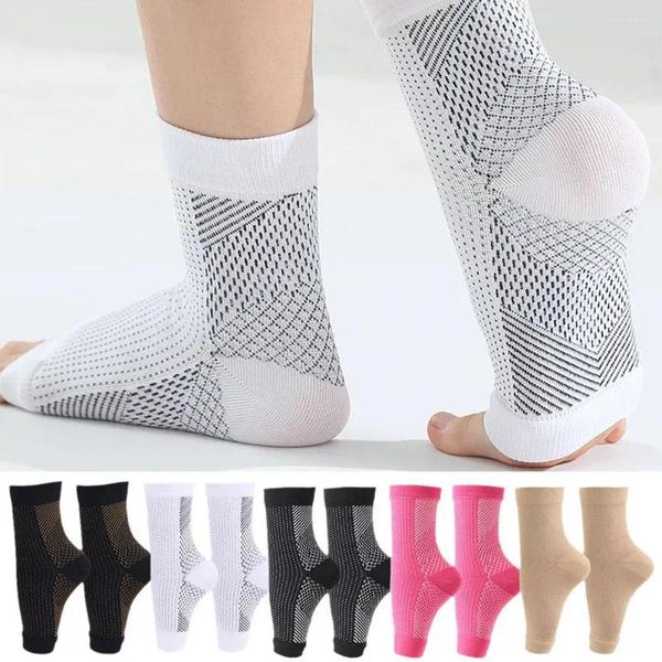 Frauen Socken 5 Paare Neuropathie für Männer Knöchelkompressionsbogen unterstützen Plantarfasziitis Schwellung Re M6o7