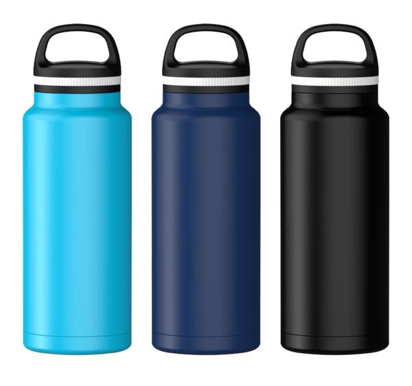 36oz wiederverwendbares Getränksportflaschenflaschen Doppelwand Isoliert Thermos