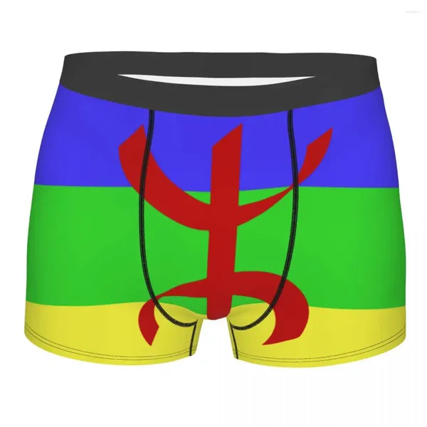 Underpants Männer Boxer Shorts Höschen Flagge von Amazigh weiche Unterwäsche Drapeau Berber Männlicher Humor