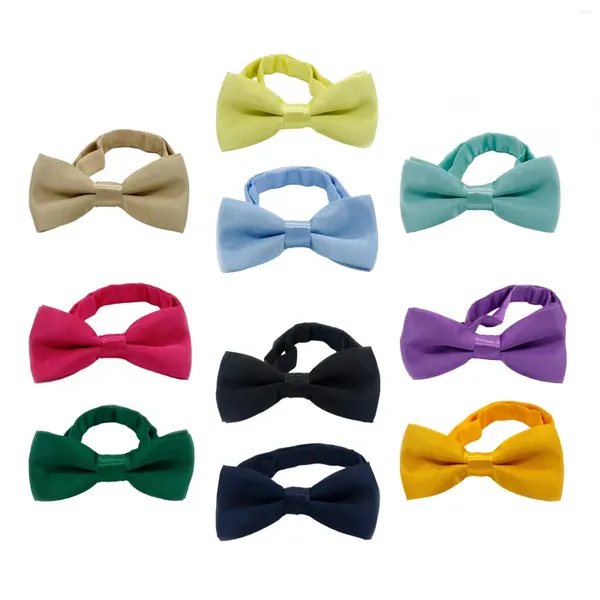 Bow ties smokties boys regolabili per la performance di abbigliamento da festa per feste