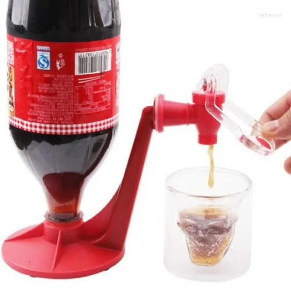 Bebida canudos magia tap savor soda dispensador garrafa coque de cabeça para baixo dispensa a água de gadgets de cozinha de cozinha máquinas de bebida