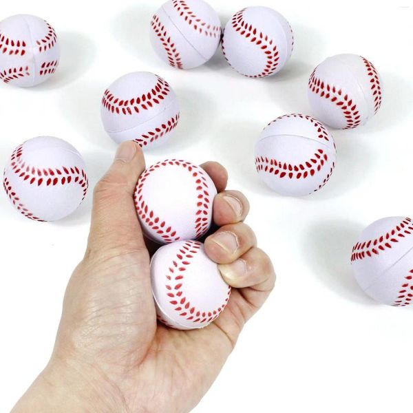 PERSPETTO CONSETTO 20PCS FUNICE 4 cm Mini Baseball Sports Toys per bambini in schiuma per salto solido palline di gomma elastica solido BASSI GIODI BONDA