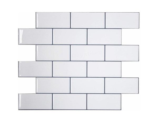 Vividtiles Толлевые плитки Peel and Stick Premium Wall Plate на плитку кухни Backsplash 5 штук Пакет 2110216377769