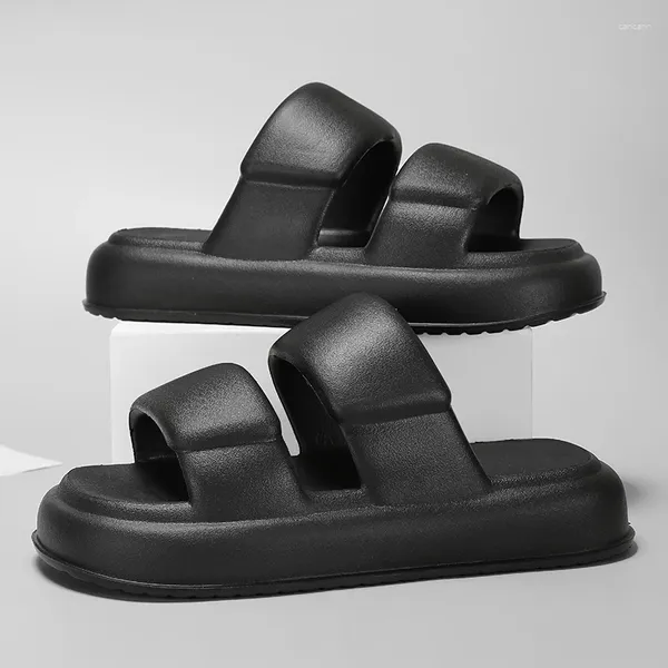 Sapatos casuais Moda Mulheres chinelas de verão Hole grosso, adequado para a praia ao ar livre Sandals Home Bathroom Banheiro