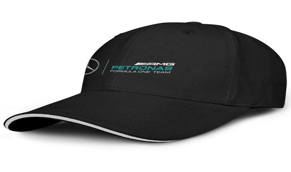 Fashionwomens masculino chapéu de boné liso Mercedes Mercedes AMG Petrons Logo