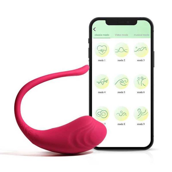 Altri oggetti di bellezza per la salute Sensivo App vaginali Egg di vibratori per le donne abbinano giocattoli sexy bluetooth massager massager femminile per donne ghesha mutandine t240510