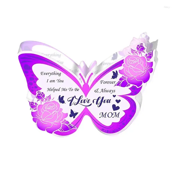 Party bevorzugt Acrylbutterfly Tischdekoration elegante Muttertagsgeschenke für Mutter sinnvoll