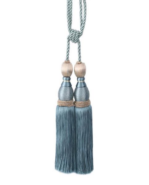 Outra decoração da casa 1pcs Taquela de poliéster Tiel Tieback Tieback Handmade Ball Tassels Tassels Fringe Cortaints Acessórios da sala de sala