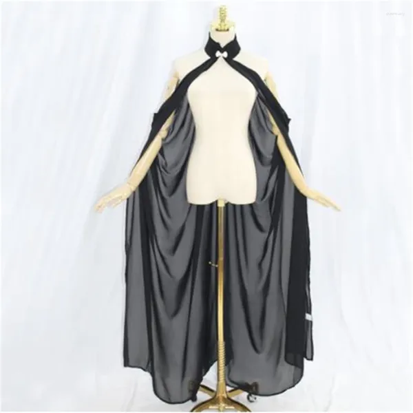 Casacos de trincheira feminina Cool unissex manto manto casaco com capuz wicca manto manto medieval cape shawl halloween party witch wizard cosplay flemings women
