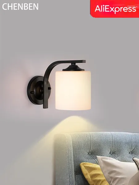 Wandlampen Lampe Retro Iron Art Nordic Switch Moderne Dekoration Wohnzimmer Schlafzimmer Pasta Haus Beleuchtung E27 Kopf