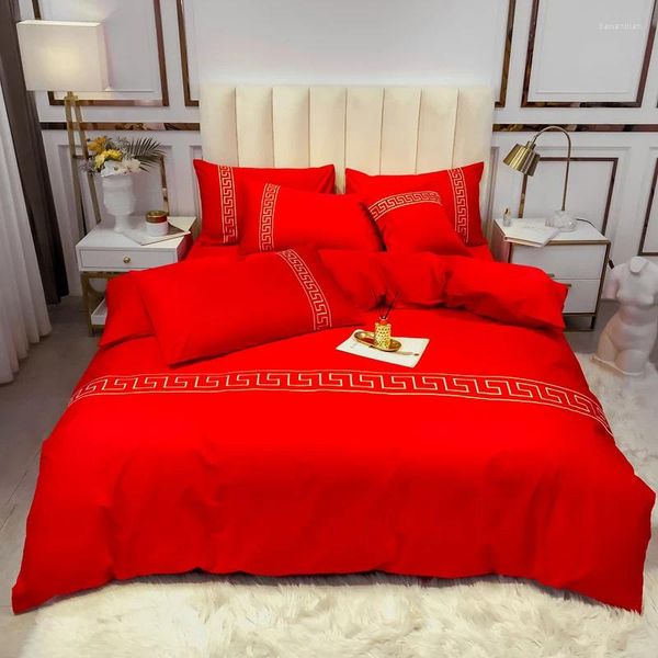 Клотные комплекты хлопкового роскошного классического эстетического современного дизайна двойная спальня Juegos de Cama Sheet Bd50cj