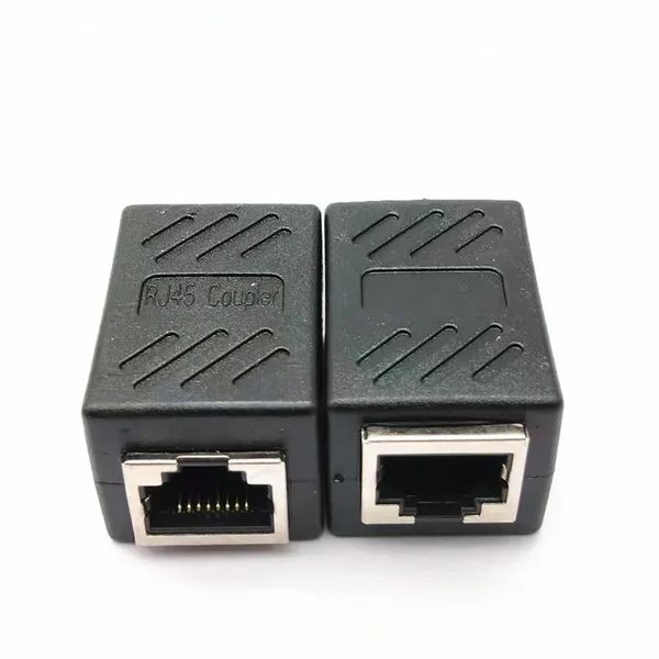 1pcs 2022 Neues RJ45 1 bis 1/2 Lan Ethernet Network Cable Female Splitter Adapter Connector Splitter Extender Stecker Network Tee