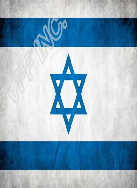 Israel Antique Do a bandeira antiga bandeira nacional de 3 pés x 5 pés bandeira de poliéster voando 150 90cm Flag6537072