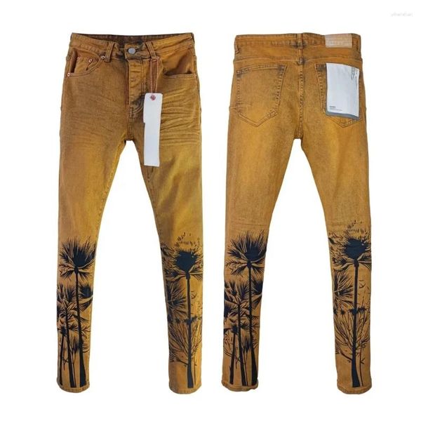 Pantaloni da donna di alta qualità roca jeans marchio roca etichetta tinted riparazione nera bassa sollevare denim magro