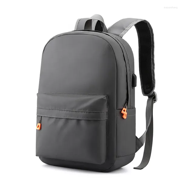 Backpack 2024 Moda Male Canvas Travel Sports de grande capacidade para escolaridade de laptop de 14 polegadas Men.