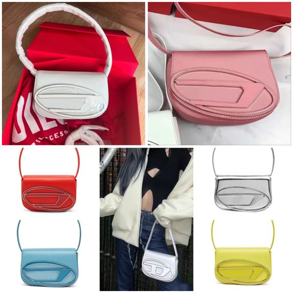 ÜCRETSİZ Nakliye Diese Tasarımcı Çanta Çanta Nappa Lüks Kadın Omuz Çantası Tasarımcı Crossbody Kadın Erkek Erkek Çanta Çanta Çantası Çanta Günlük Debriyaj Flep Strap Siver