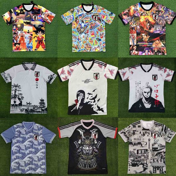 2024 2025 Japan Soccer Trikots Cartoon Shirt Isagi Men Kit Atom Minamino Asano Doan Kubo Ito Dragon Trikot Japaner Spezialuniform -Fußballhemden