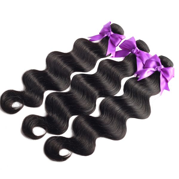 Real Human Hair Traphi per capelli Extension Extension Wave Body Wave Weaves
