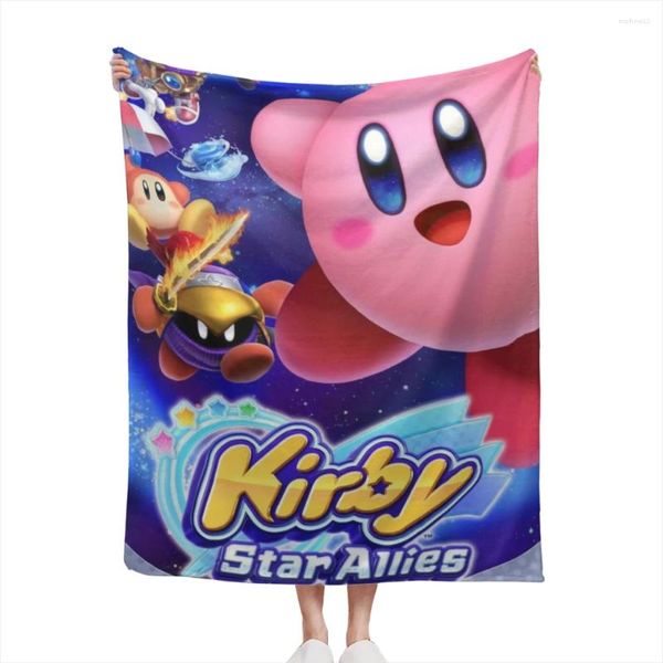 Cobertores K-Kirby desenho animado
