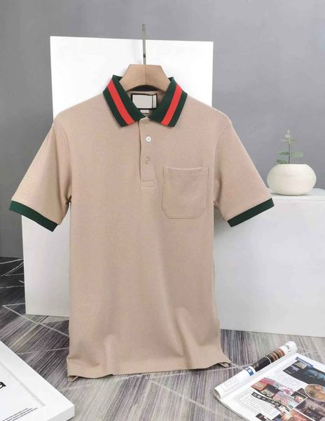 2024 Neue Mode T -Shirts Kleidung Kurzarm Top Herren -Freihirt -Hemden Italien Brand Designer Polos Shirts Casual Shirt Polo Shirt