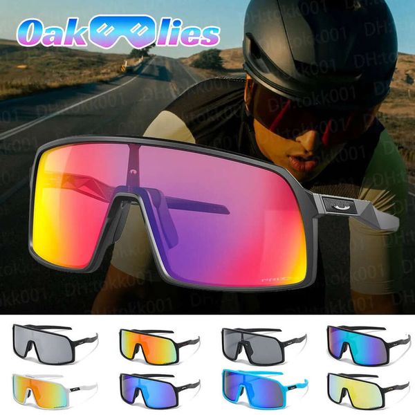 2024 Oaklies Sonnenbrille für Frauen Herren Sport Radsportbrille Custom Sutro Sonnenbrille Outdoor -Fahrrad Fahren polarisierte Vollrahmen des Lunettes de Soleil 66VV