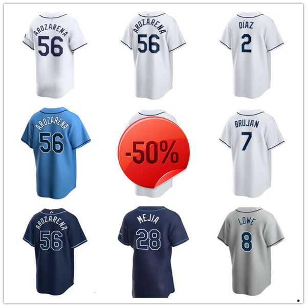 Tampa Custom Bay Rays Baseball Maglie da baseball Men Women Youth Kids 47 Jason Adam 64 Shawn Armstrong 34 Aaron Civile 60 Garrett Cleavinger 48 Chris Devenski 24 Zach Eflin