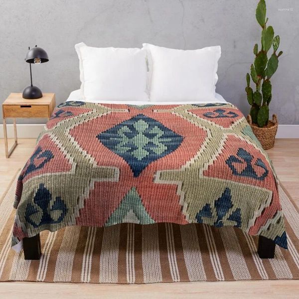 Cobertores decorativos Kilim Navaho Weave Têxtil Têxtil Cobertor para Baby Fin Sofá Quilt