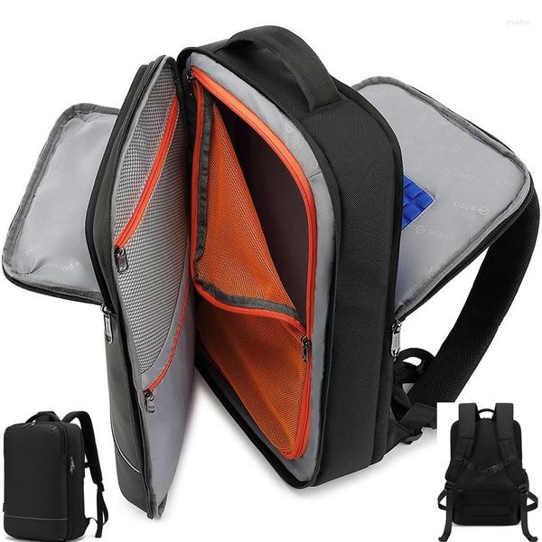 Rucksack Cfun Ya Luxus Laptop Frauen Männer 15.6 Computer Rucksäcke wasserdichte Business-Back-Bag-Anti-Diebstahl-Tagespack Mochila