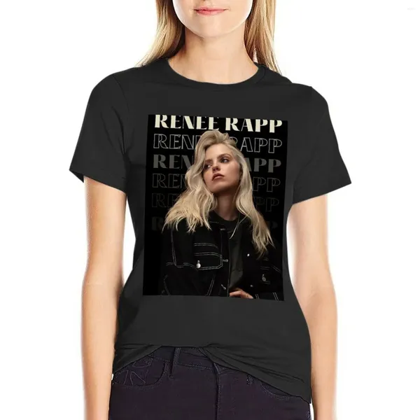 Polos femminile T-shirt Renee Rapp Topsose per vestiti hippie