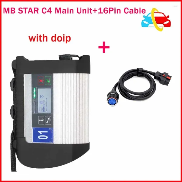 SD Compact4 MB Multiplexer Full Chip Diagnostic Tool für Auto- und NZ-LKW-Haupteinheit 16 Pin