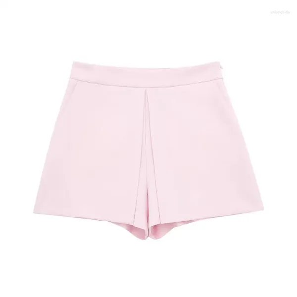 Shorts femminile Summer 2024 Scapacini asimmetrici alla moda pantaloni sexy mini eleganti