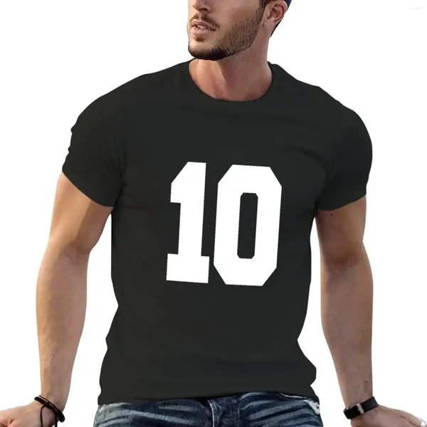 Erkek Tank Tops Eli York #10 T-Shirt Sevimli Hızlı Kurutma Özelleştirmeler Erkek Tişört Grif