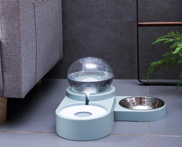 Automatic Pet Feeder TableWare Cat Dog Pot Pot Bowl S Food für mittelgroße Spender Fungellen Y2009178003983