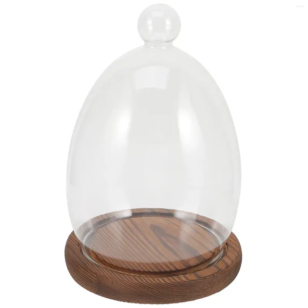 Бутылки для хранения яичная стеклянная крышка микро-ландшафта куполо