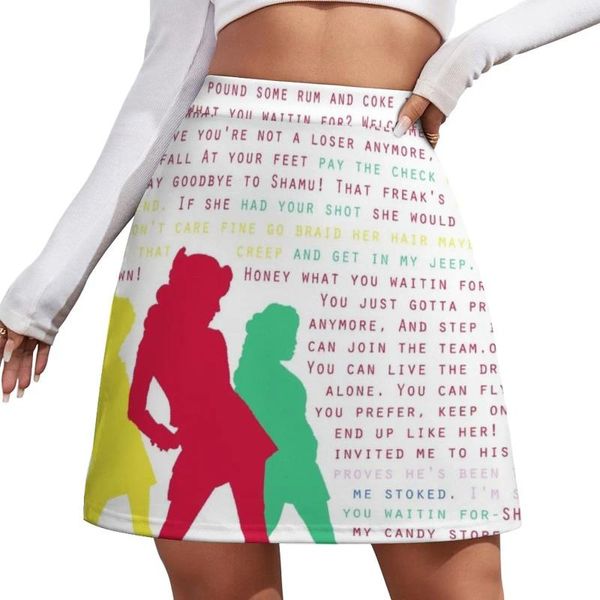 Skirts Candy Store Heathers: The Musical Mini Skirt for Woman Sexy Corean Women's Abiti da sera di lusso 2024