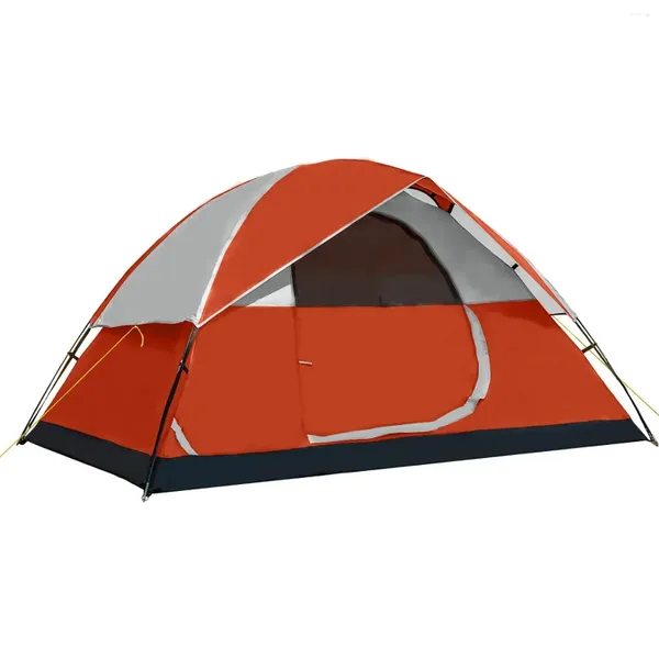 Çadırlar ve Barınaklar Pasifik Geçidi 4person Family Dome Çadır Çıkarılabilir Yağmurlu Kamp Outdoor için Kolay Kurulum