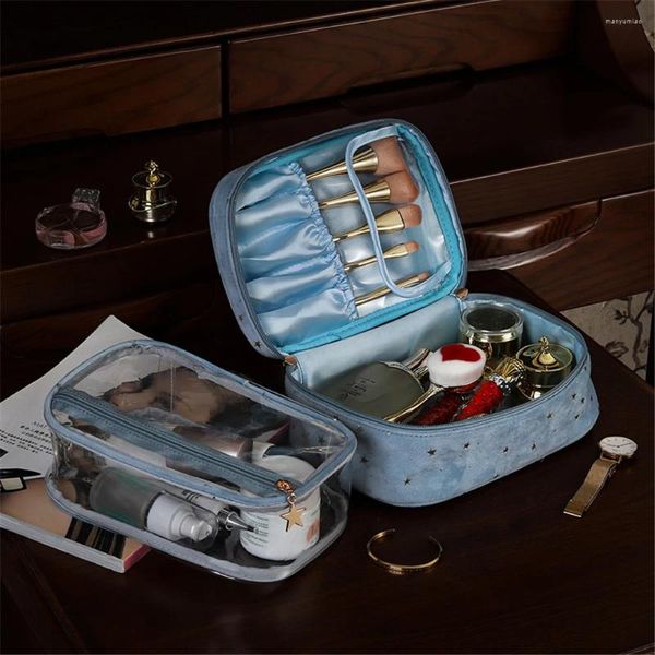 Сумки для хранения женская косметическая сумка для макияжа путешествий по сукадации корпус Doypack zip -сумочка портативный шампунь для мыть