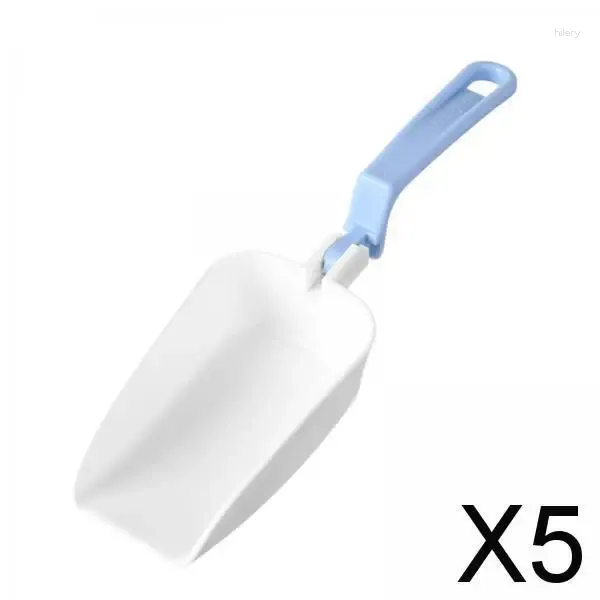 Löffel 5xice Cube Multi -Use Snack für Küchenrestaurant Pantry Blau